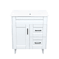 Kit Mueble Deluxe 70SK con Vanitorio F-70 Blanco - Miniatura 1