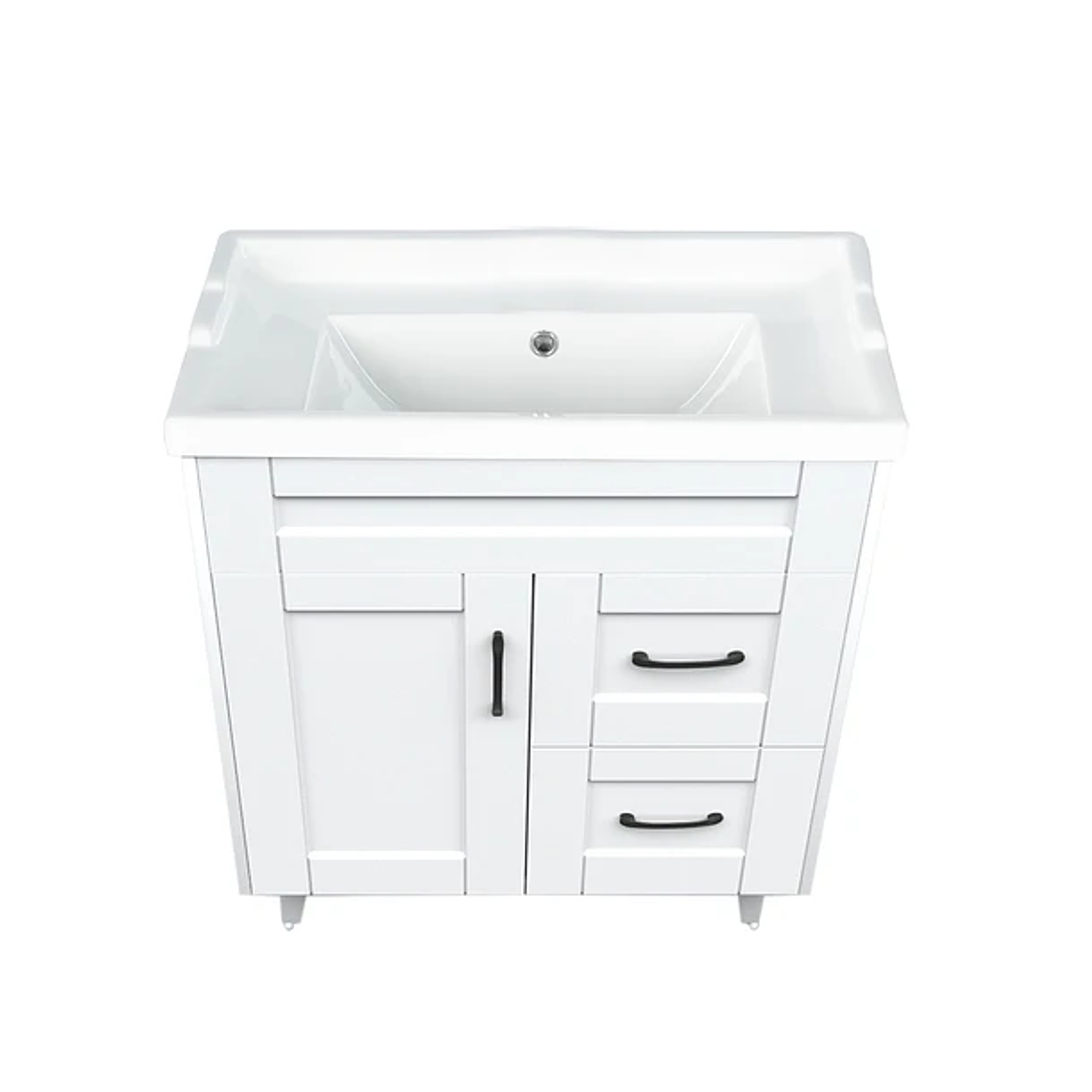 Kit Mueble Deluxe 70SK con Vanitorio F-70 Blanco 2
