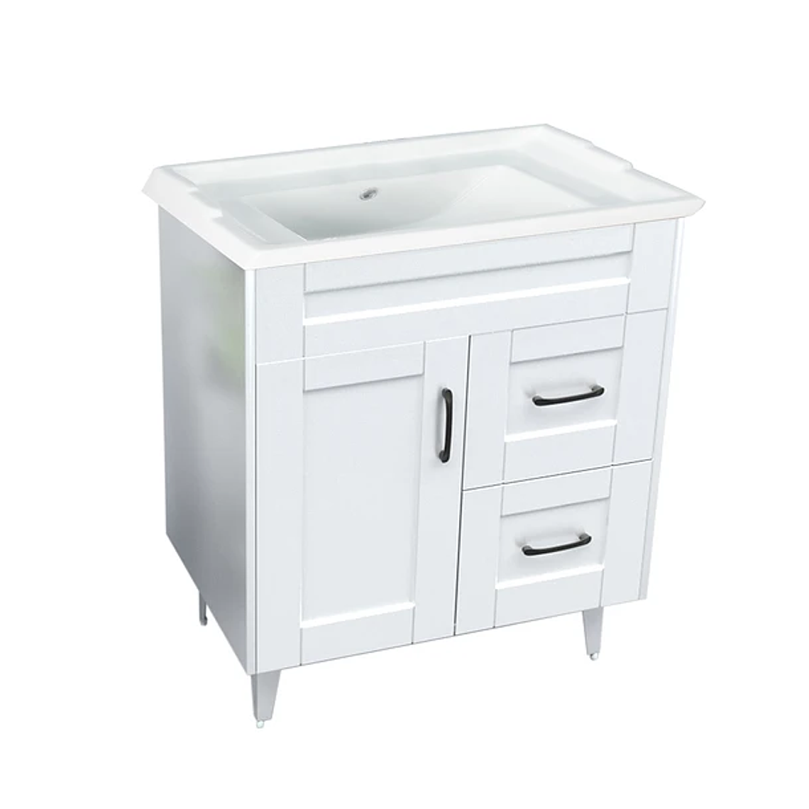 Kit Mueble Deluxe 70SK con Vanitorio F-70 Blanco 3