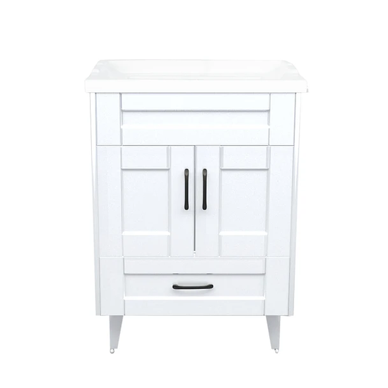 Kit Mueble Deluxe B60SK + Vanitorio F-60 Blanco / 60x47x80cm 1