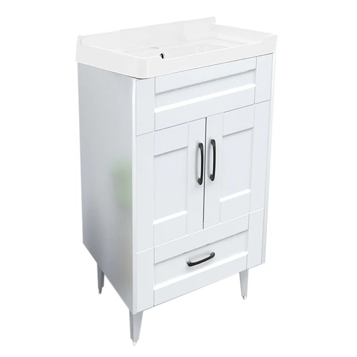 Kit Mueble Deluxe B50SK + Vanitorio 856-50 Blanco / 50x40x80cm 2