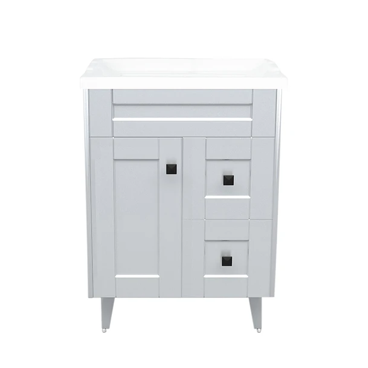 Kit Mueble Deluxe N60SK + Vanitorio F-60 Blanco  1