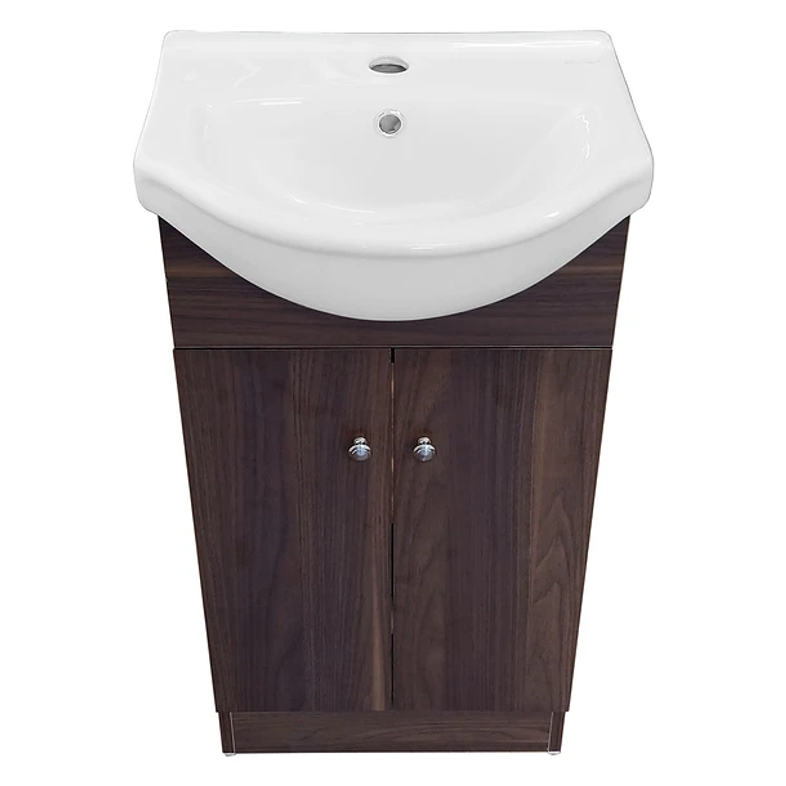 Kit Mueble Vanitorio Domsa MB40Z + Vanitorio 40Z Nogal Oscuro / 44x35x89cm 2