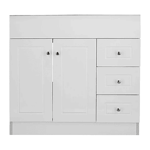 Mueble Vanitorio Domsa B80PHD-B (80cm) / 80x80x44cm