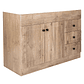 Mueble Vanitorio Domsa B120PH-WOOD (1,20mts) / 120x80x44cm - Miniatura 2