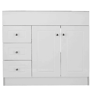 Mueble Vanitorio Domsa B100PHI-B (1mts) / 100x44x80cm