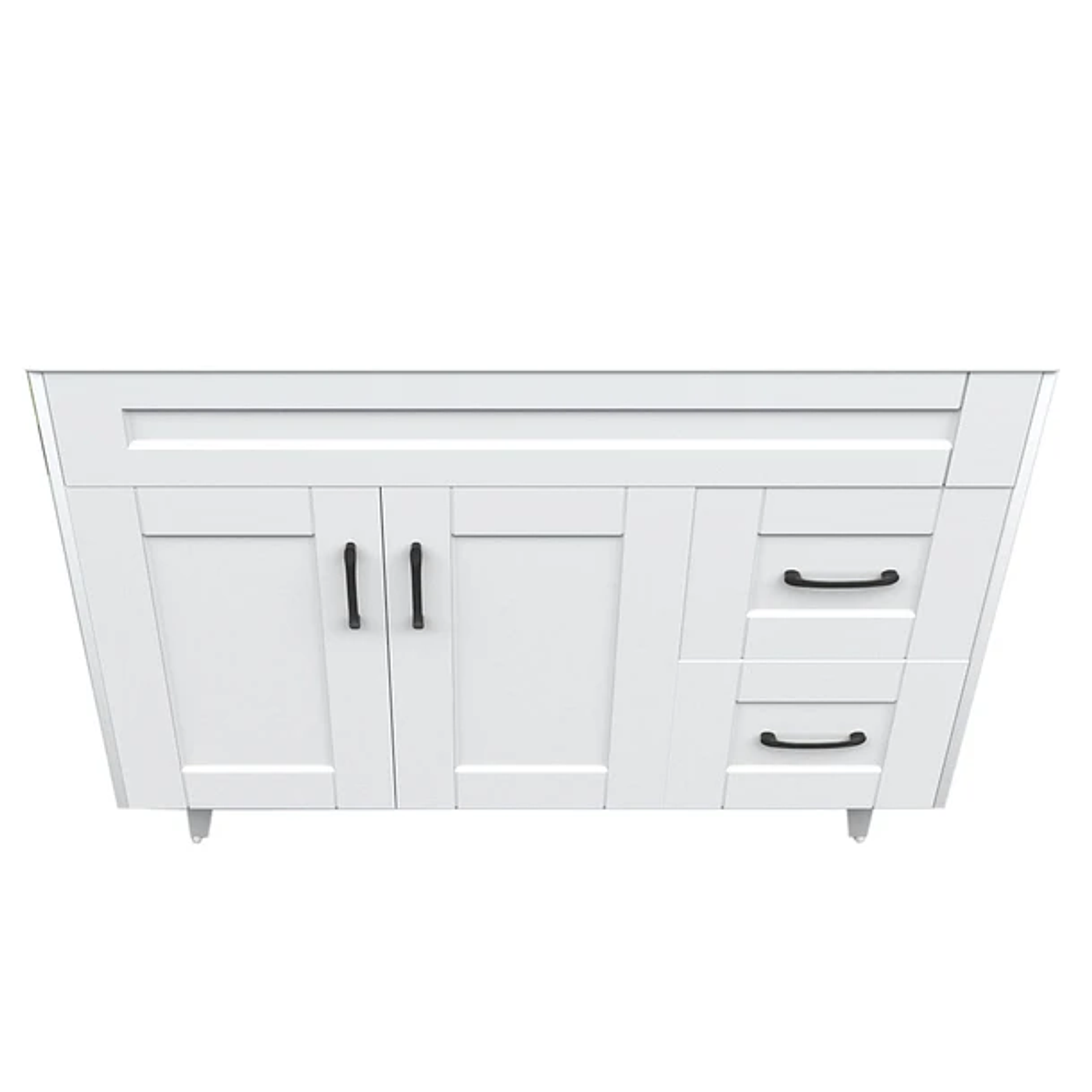 Mueble Vanitorio Deluxe 100SK Blanco / 98x80x45cm