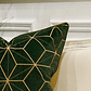 FUNDA DE COJIN  ESTILO GEOMETRICO TEXTURIZADO 45 X 45 POLAR VERDE - Miniatura 4