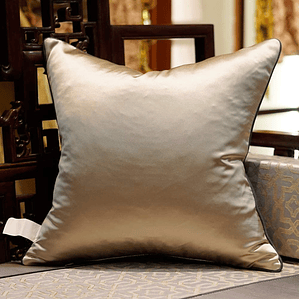 FUNDA DE COJIN DE LUJO ESTAMPADO BOHEMIO 50 X 50 COBRIZO OXIDADO