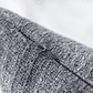 FUNDA DE COJIN CON CHENILLE TEXTURIZADO  45 X 45 GRIS CLARO - Miniatura 3