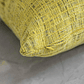 FUNDA DE COJIN CON CHENILLE TEXTURIZADO  45 X 45 AMARILLO - Miniatura 4