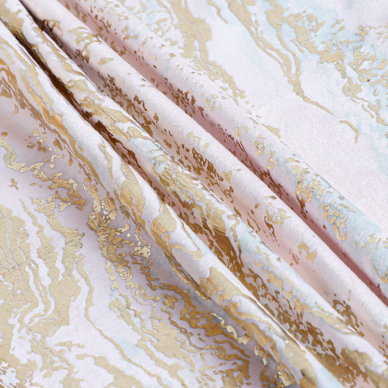 FUNDA DE COJIN 100% TERCIOPELO  45 X 45 ROSADO ORO 6