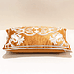 FUNDA DE COJIN 100% TERCIOPELO  ESTILO BOHEMIO 30 X 50 ANARANJADO - Miniatura 6