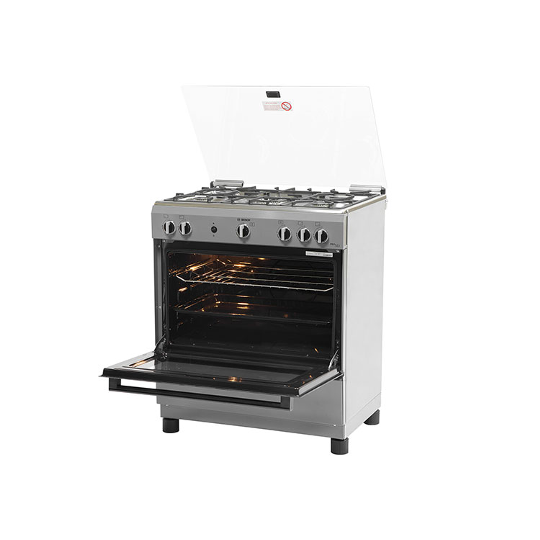 Cocina a Gas Bosch 5 quemadores PRO523 INOX