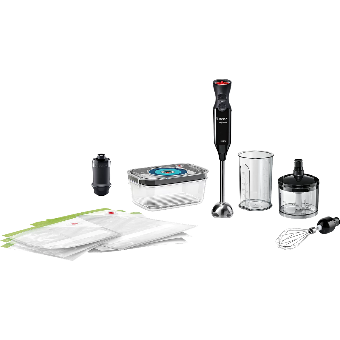 Batidora de Mano ErgoMixx 1000 W Negro, Antracita 1