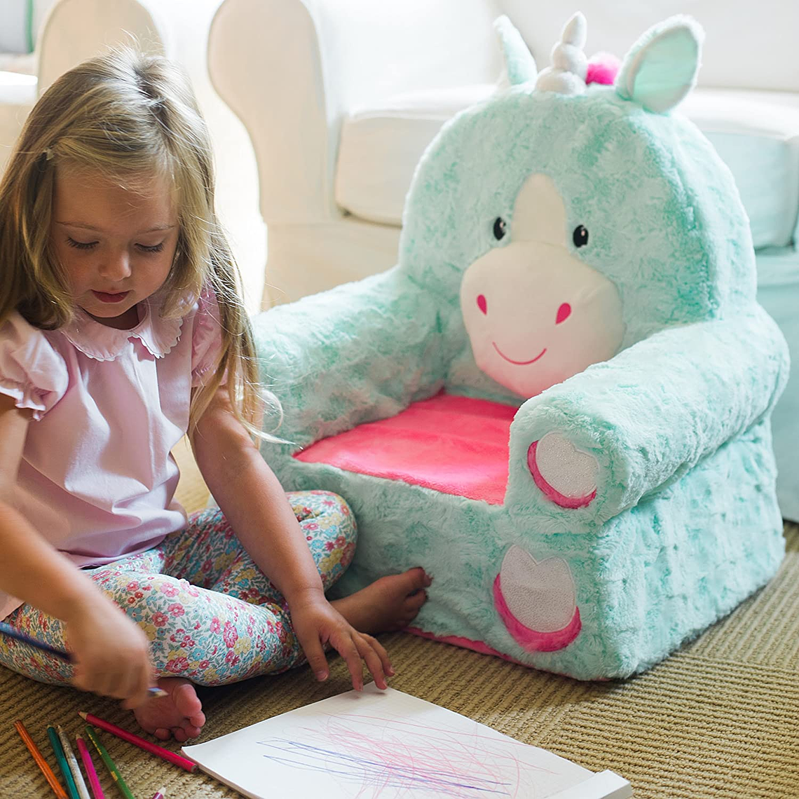 SILLA PARA NIÑOS UNICORNIO 3