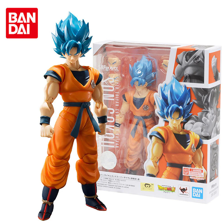 Super Saiyan God Goku Dragon Ball Super: Broly Bandai S.H. Figuarts 1