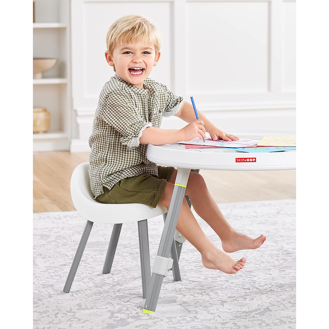 Centro de Actividades Para bebés, Con Tres Estaciones, Multifunción. 5