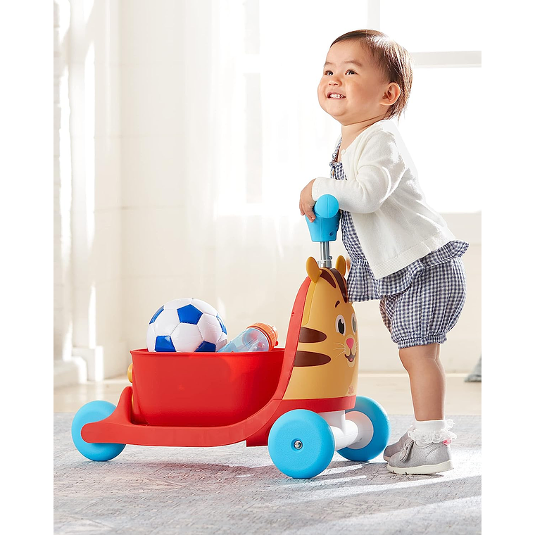 Caminador de Actividades 3 en 1 Para Bebé, Scooter Daniel El TIgre 3