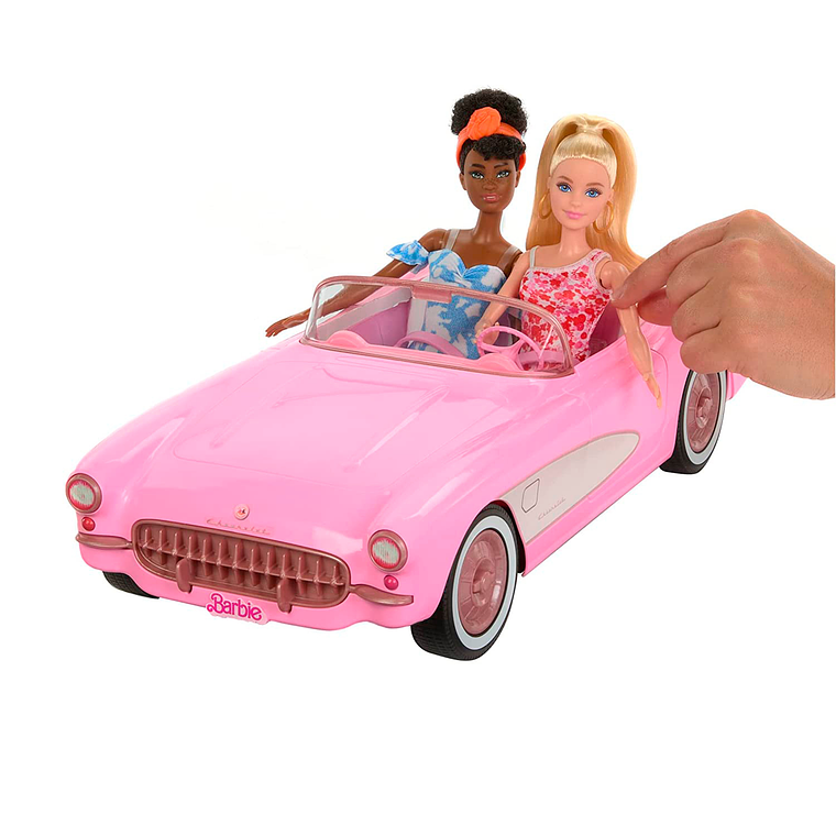Hot Wheels Barbie Corvette a Control Remoto Barbie La Pelicula 7