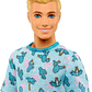 Barbie Fashionistas Ken Con Cabello rubio y Camiseta de Cactus Azul - Miniatura 5