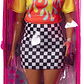 Barbie Fashionista Cabello Largo Resaltado y Lentes de Sol  - Miniatura 1