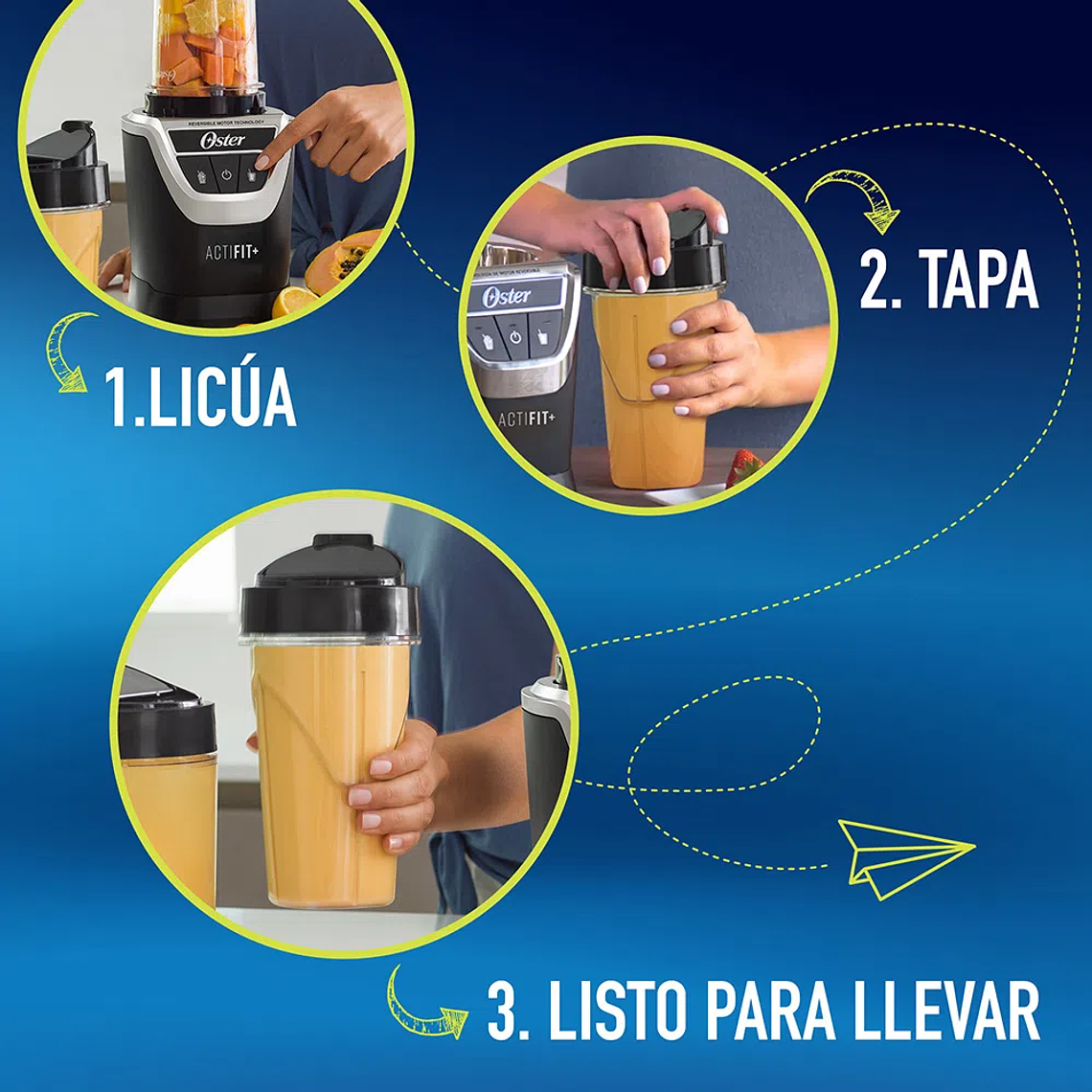 Sistema de nutrición Oster® ActiFit+™ BLSTXPN7003 8