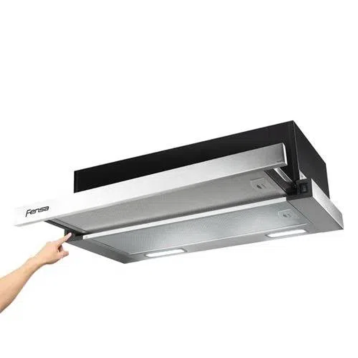 CAMPANA DE COCINA EXTRACTORA FENSA RETRÁCTIL 60CM EMPOTRABLE FX 6270 INOX 2