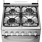 COCINA A GAS 4 PLATOS FENSA EXPERIENCE CON VAPORBAKE Y TRIPLE LLAMA F 2808 T INOX - Miniatura 4