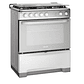 COCINA A GAS 5 PLATOS FENSA EXPERIENCE CON VAPORBAKE Y TRIPLE LLAMA F 5500 T INOX - Miniatura 2