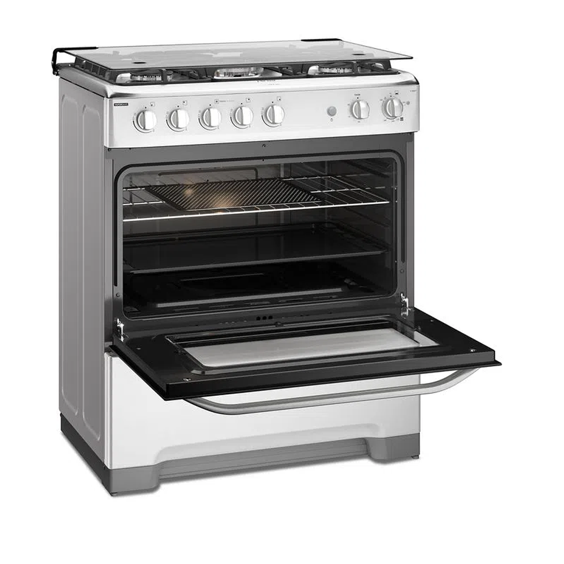 COCINA A GAS 5 PLATOS FENSA EXPERIENCE CON VAPORBAKE Y TRIPLE LLAMA F 5500 T INOX 4