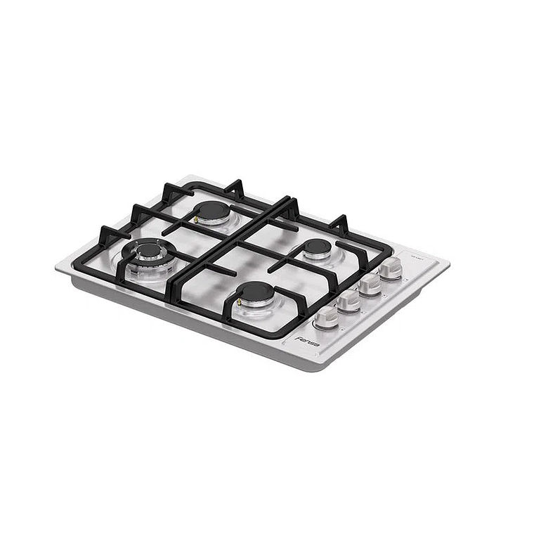 ENCIMERA A GAS 4 PLATOS FENSA ENCENDIDO ELÉCTRICO Y PARRILLA HIERRO FUNDIDO FCE 4.3HF T INOX 2