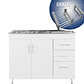 Kit Mueble + Lavaplatos Blanco Derecho  / 120x90x50cm - Miniatura 1