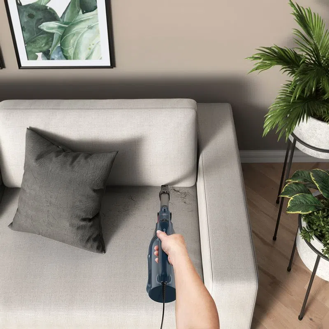 ASPIRADORA VERTICAL CON CABLE ELECTROLUX 1300W CICLÓNICA 3 EN 1 CON FILTRO HEPA PTE10 AZUL 5