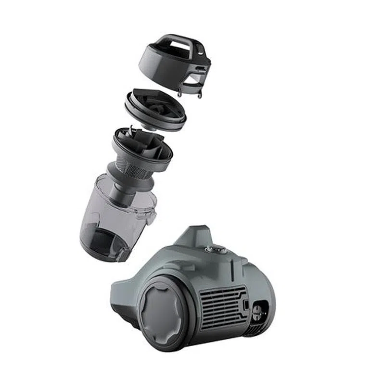 ASPIRADORA SIN BOLSA ELECTROLUX CILCÓNICA 1600W CON FILTRO HEPA 1,8L MYSTIQUE GRIS 4