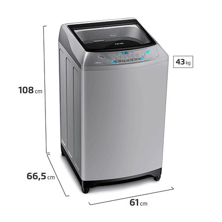 Lavadora Fensa Automática Carga Superior Sustentable 20Kg Premium Care 20SZ
