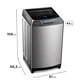 Lavadora Fensa Automática Carga Superior 21Kg Sustentable Premium Care Pro 21X - Miniatura 2