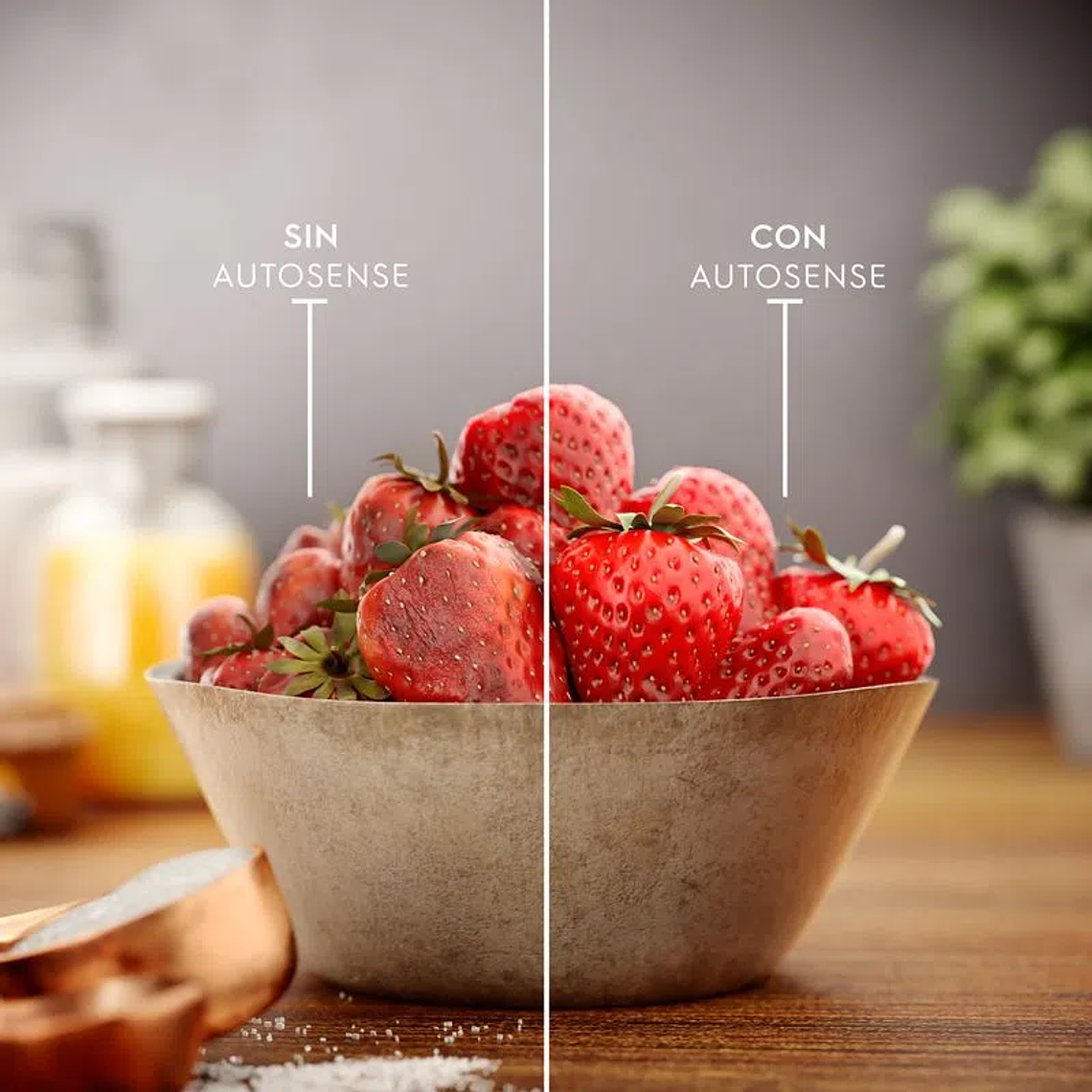 REFRIGERADOR FENSA 525L NO FROST SIDE BY SIDE INVERTER CON AUTOSENSE SFX530 INOX 7