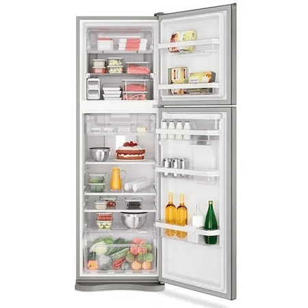 Refrigerador Fensa DW44S 400L No Frost Top Freezer Superfresh Multiflow Fast Adapt Turbo Freezer