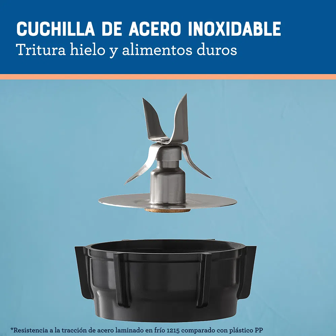 Sistema de nutrición Oster® ActiFit™ BLSTAFB con vaso portátil Tritan™ 7