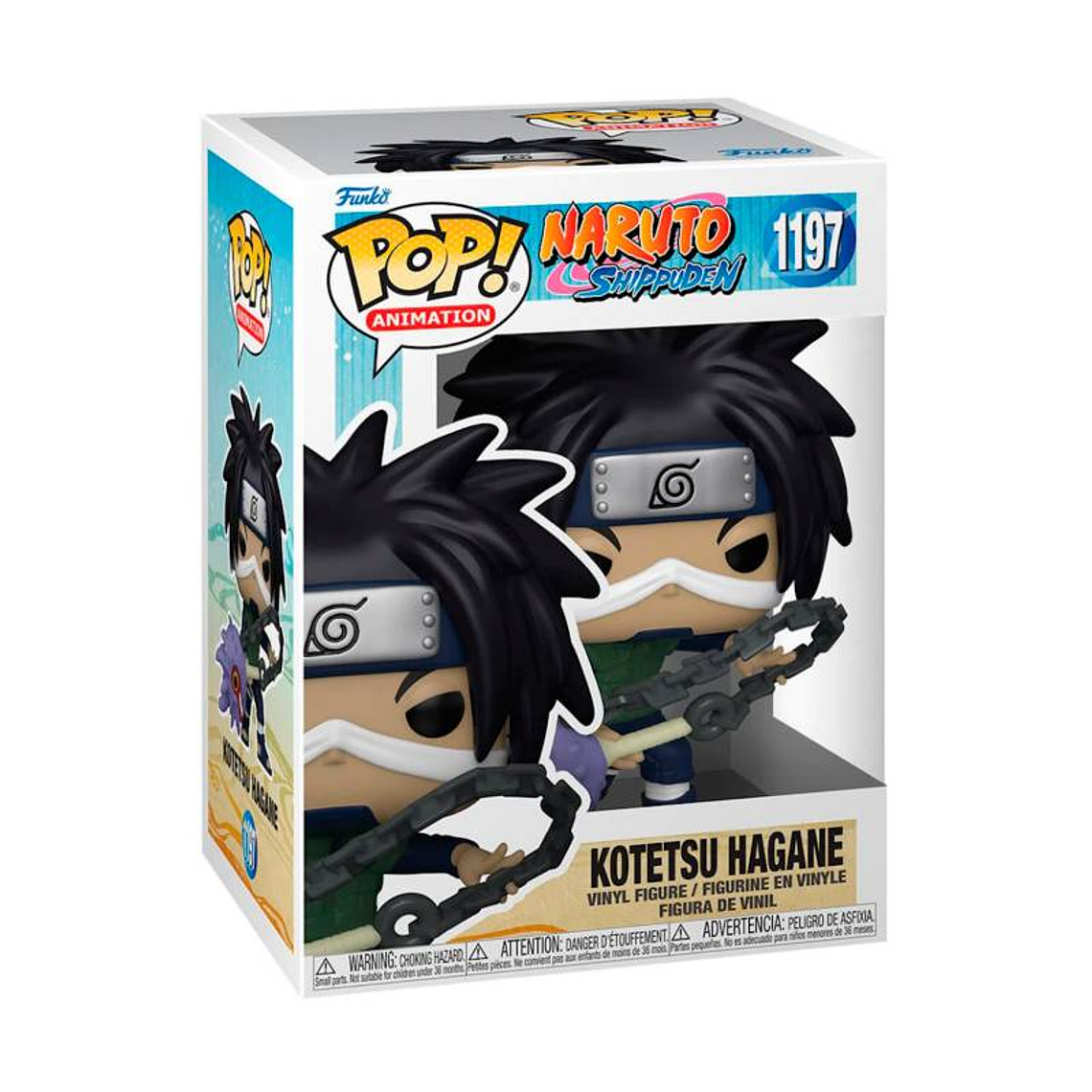 Funko Pop Animation Naruto Kotetsu Hagane w/Weapon 1197 3