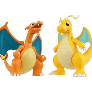 Kit de Modelado de Figuras de Pokémon Charizard y Dragonite, Multicolor