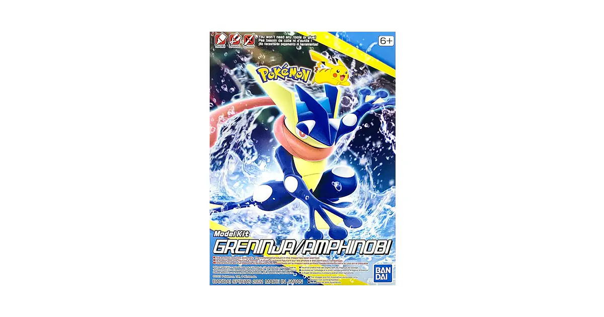 Kit de modelado de figuras de Pokémon - Greninja