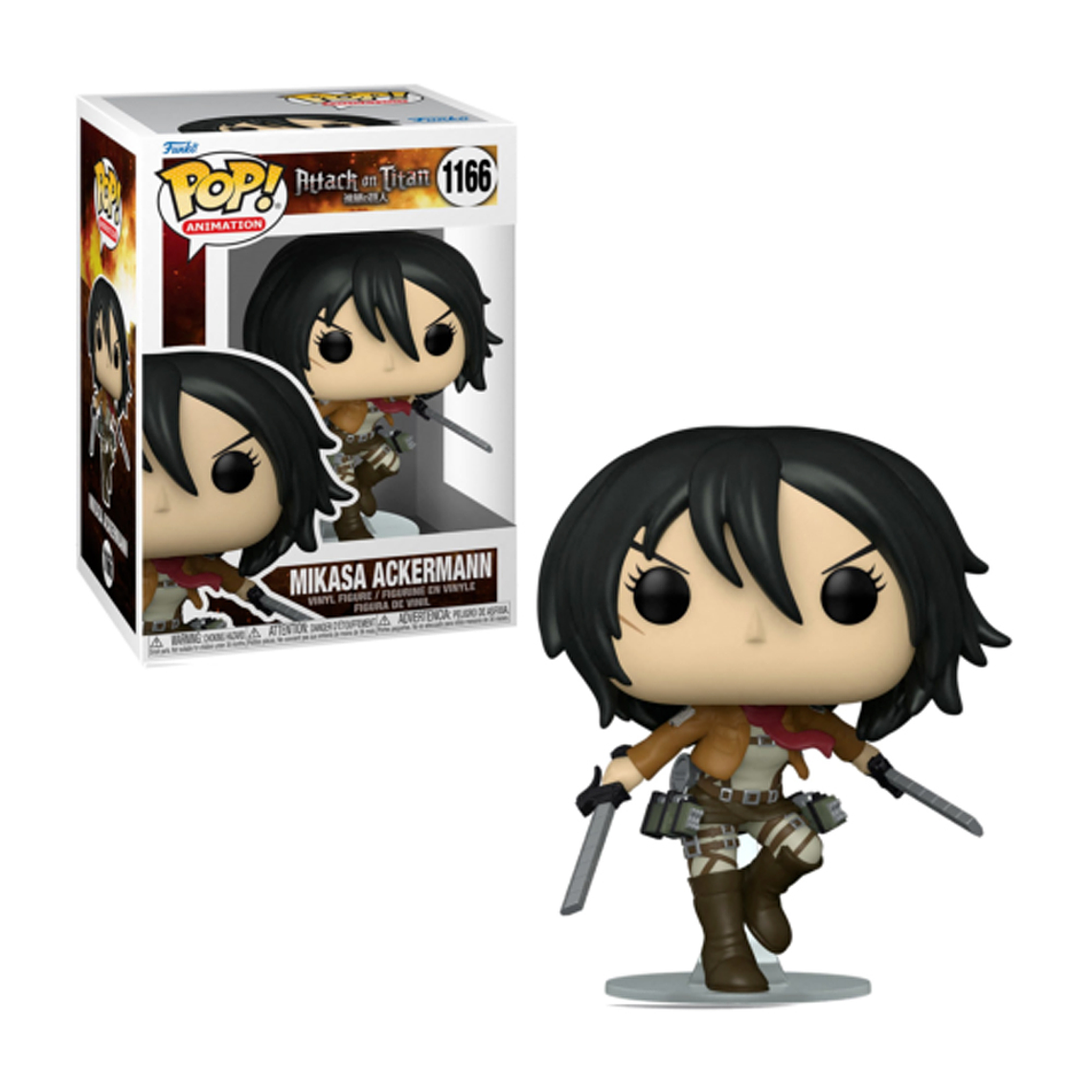 Funko Pop Animation Attack On Titan S3 Mikasa Ackerman 1166 1