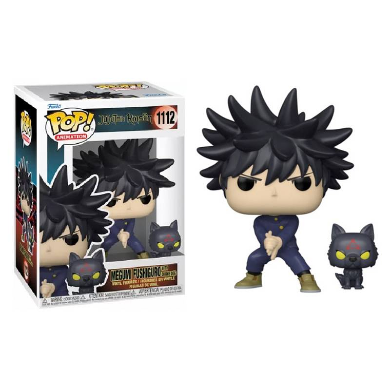 Funko Pop Megumi W Dog - Jujutsu Kaisen 1112  1