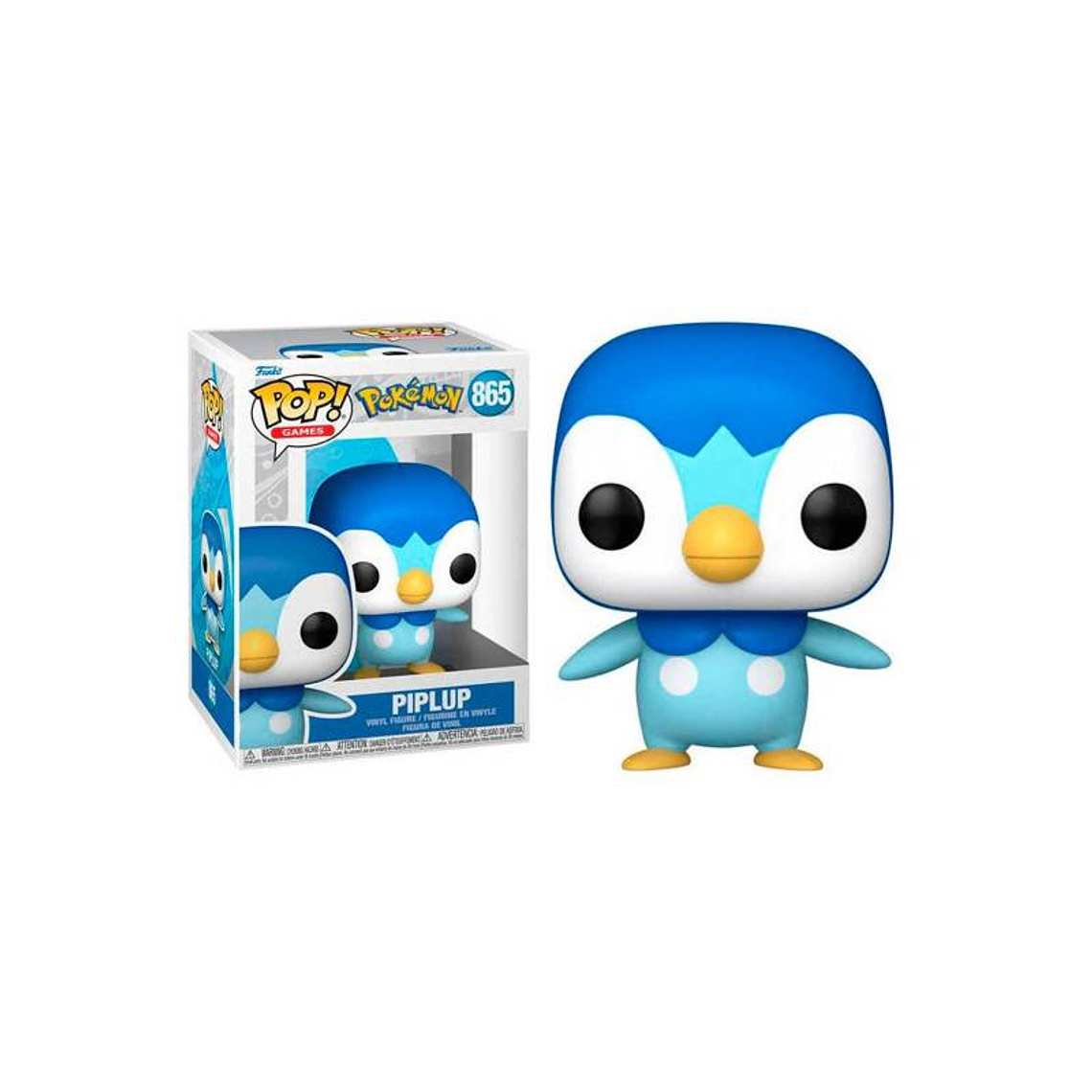 Funko Pop Games Pokemon Piplup 865 1