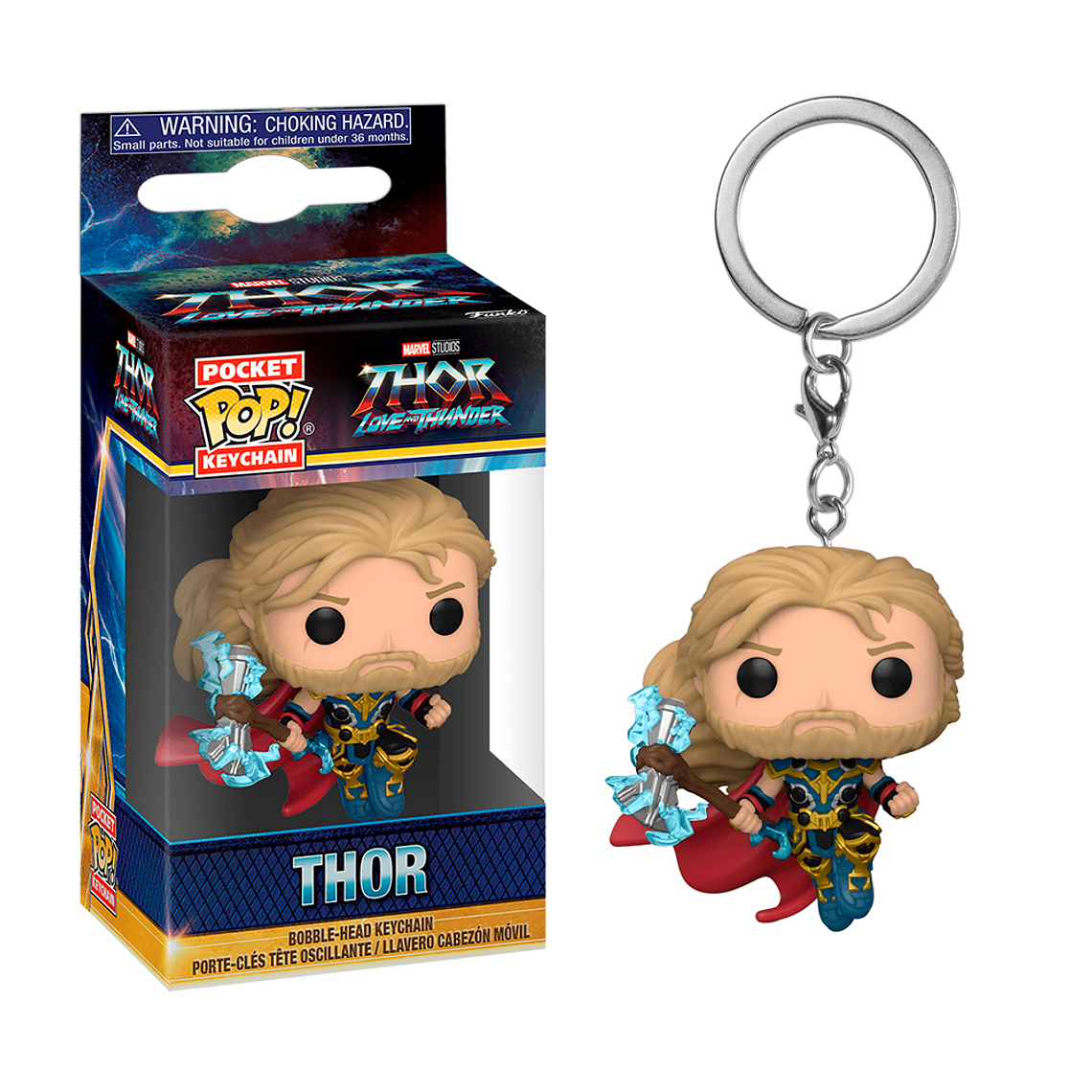 Funko Pop Keychain Marvel Thor Lat Thor 1