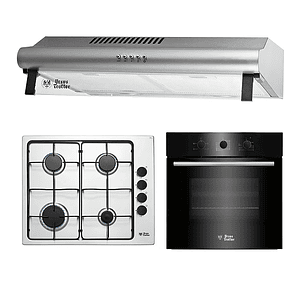 Kit empotrable G4 - Gas natural / FF60 Inox 1M / Horno eléctrico EPC4 NIGHT DL - URSUS TROTTER