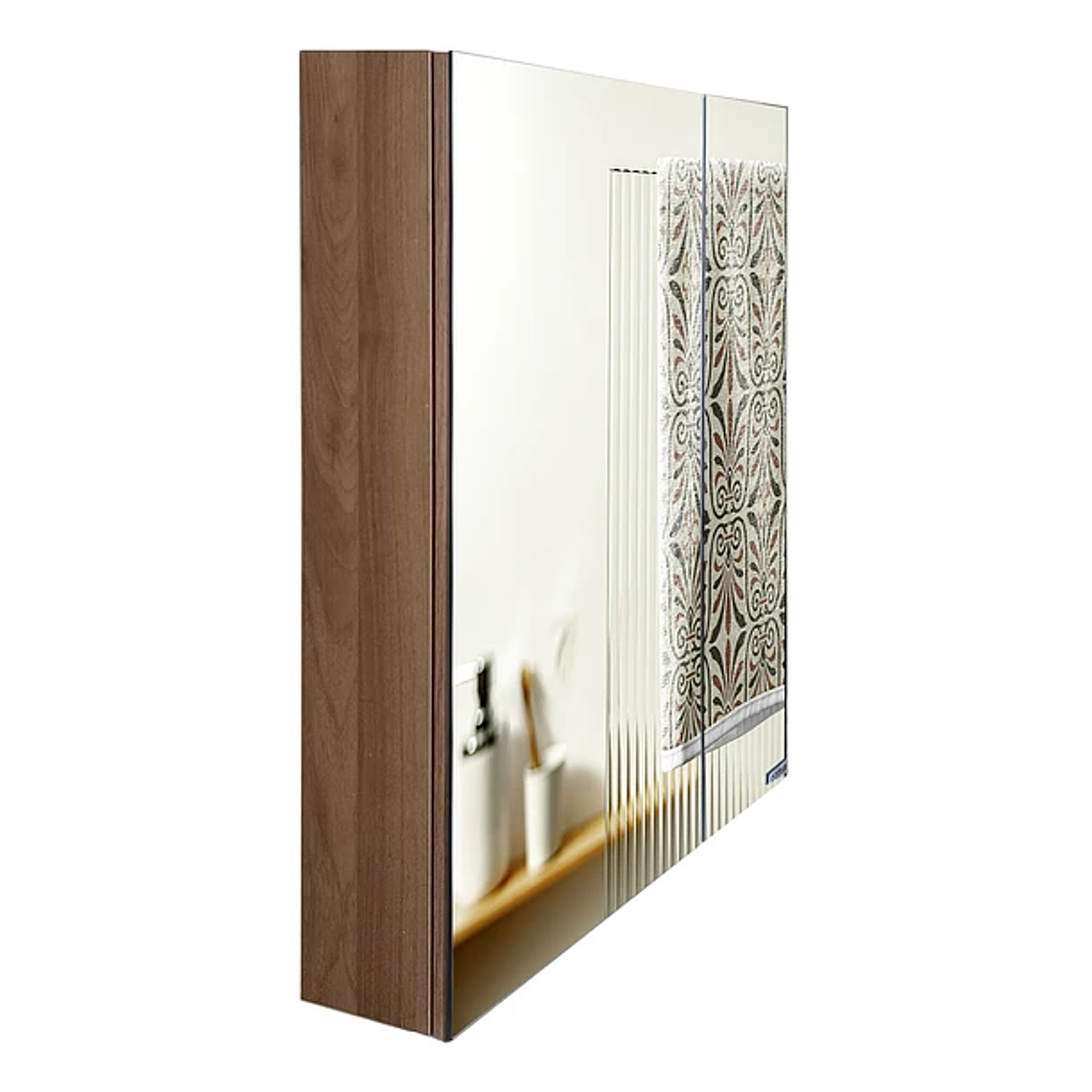 Mueble Botiquin con Espejo para Baño Elegance BME-60 Nogal / 60x13,5x80cm 7
