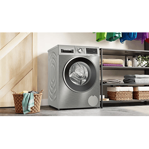 Serie 6 Lavadora de carga frontal 9 kg 1400 r.p.m., Acero antihuellas